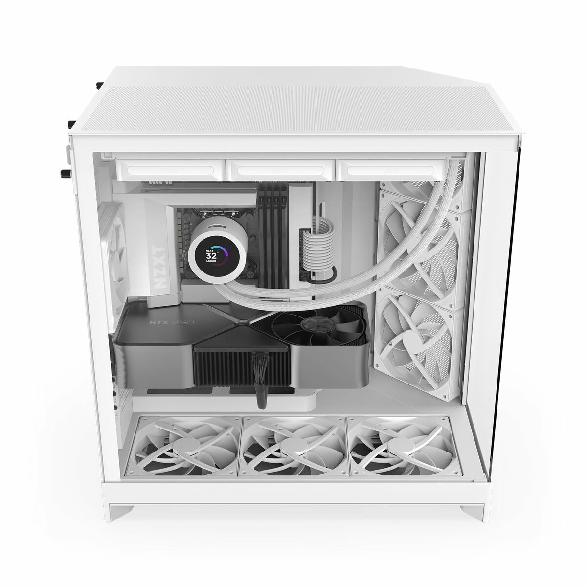 Caja Semitorre ATX NZXT CM-H92FW-01 Blanco