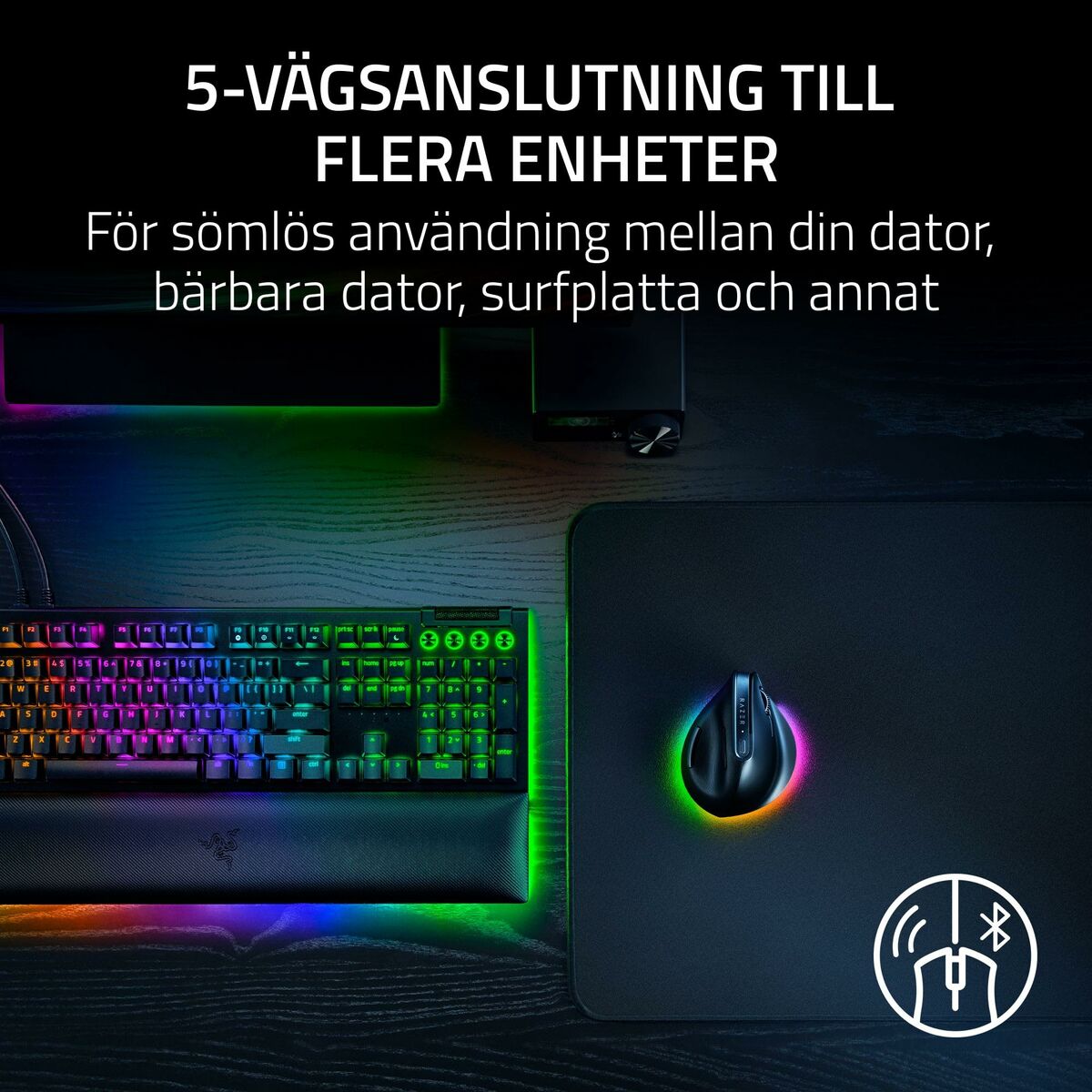 Ratón Razer RZ01-05250100-R3G1 Negro 30000 dpi