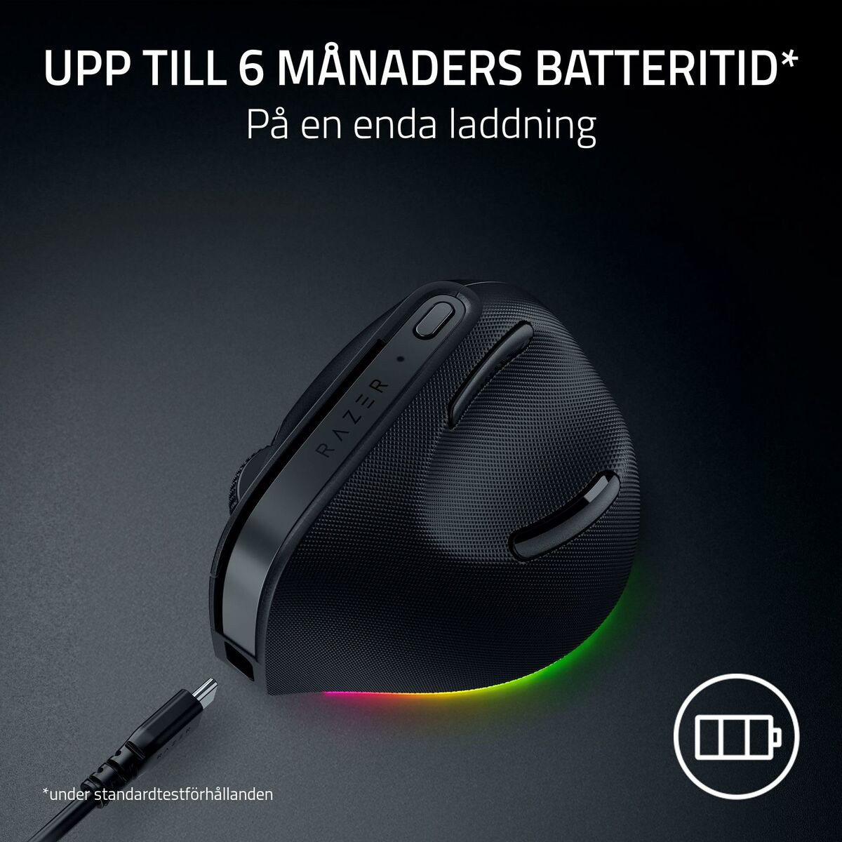 Ratón Razer RZ01-05250100-R3G1 Negro 30000 dpi