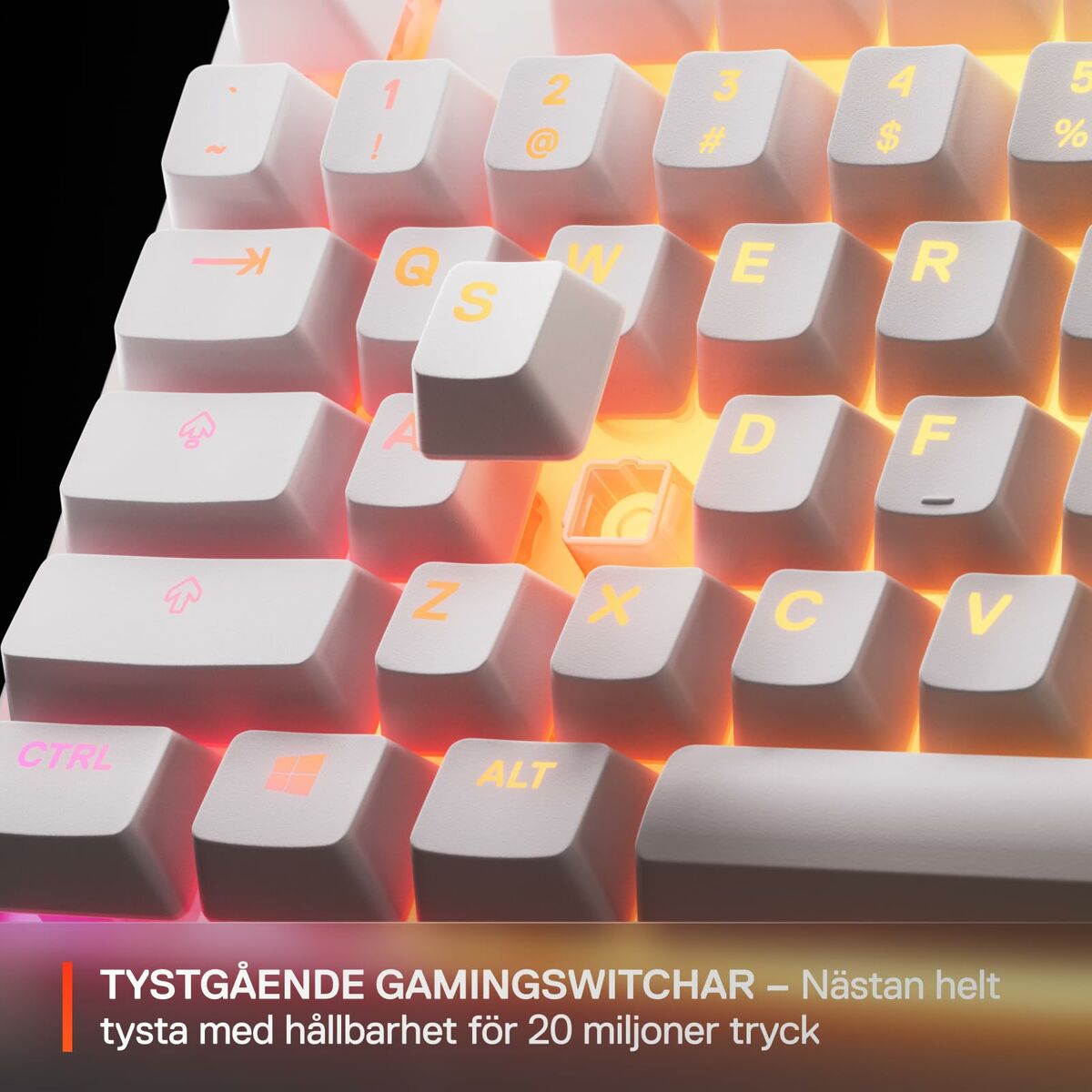 Teclado SteelSeries 64819 Blanco