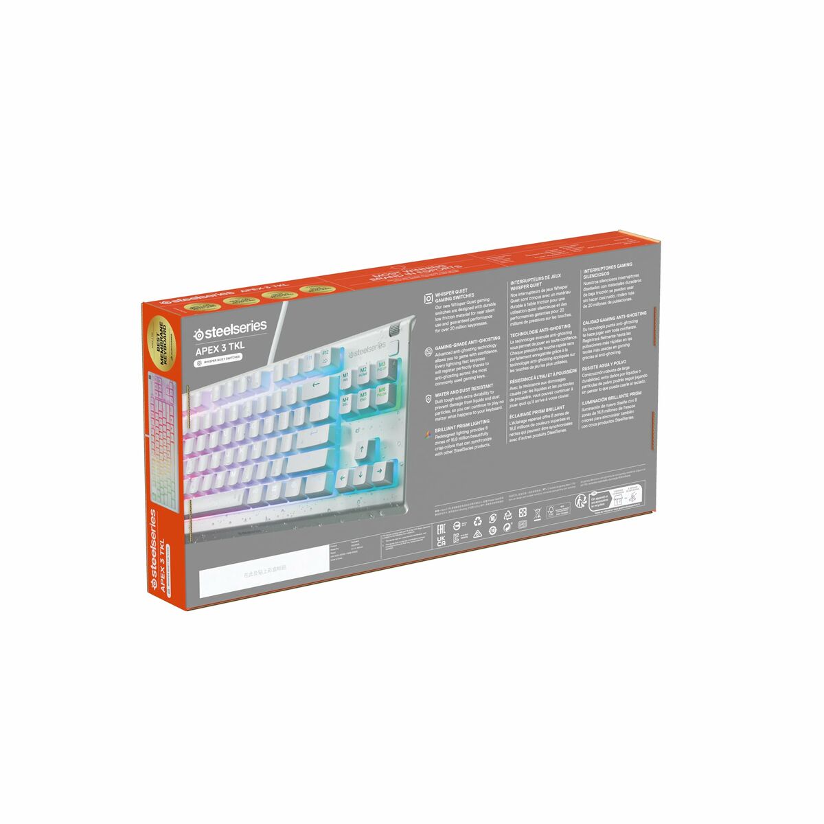 Teclado SteelSeries 64819 Blanco