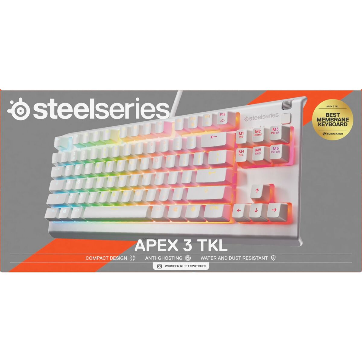 Teclado SteelSeries 64819 Blanco