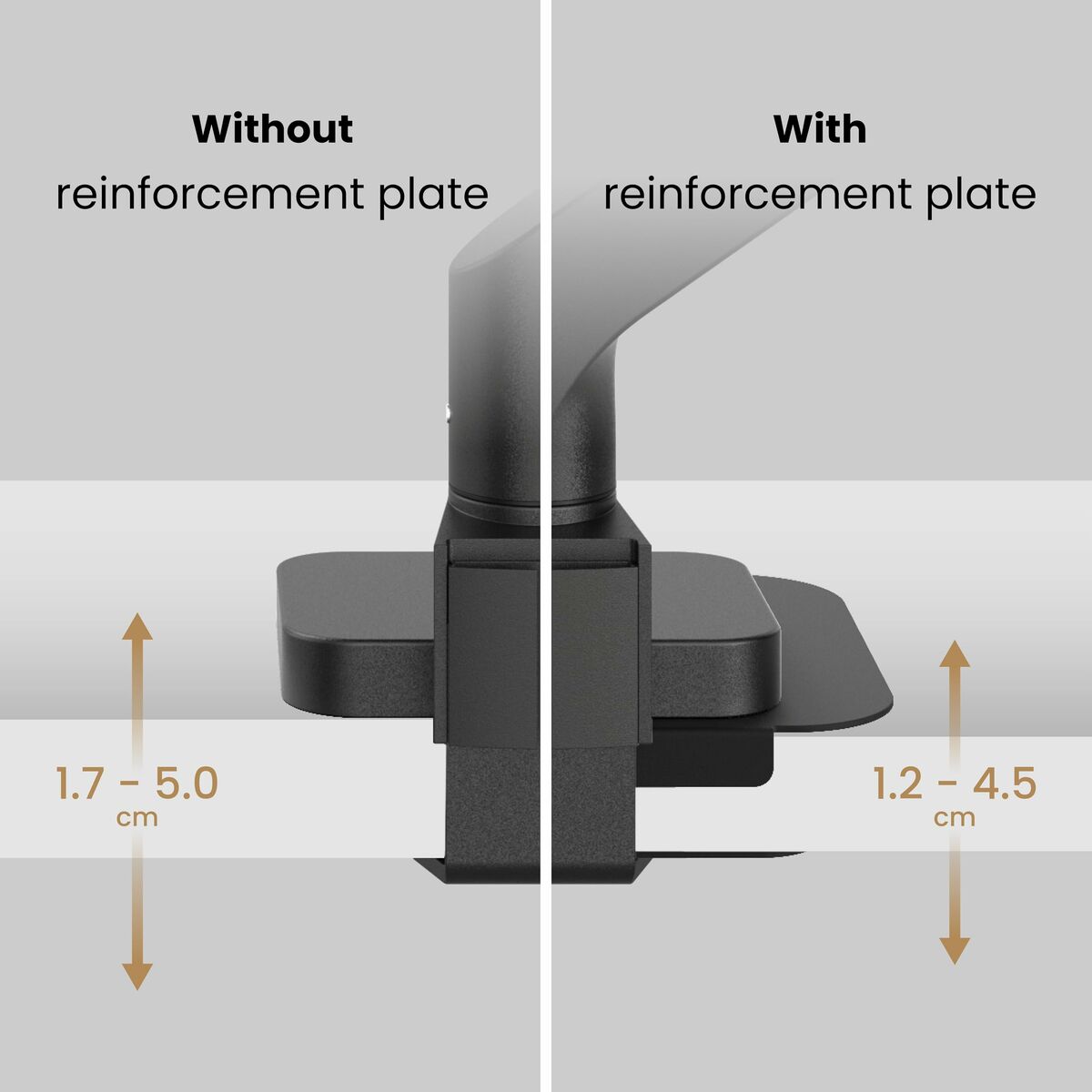 Soporte de Mesa para Pantalla BenQ 9H.A39DD.LBW 17"