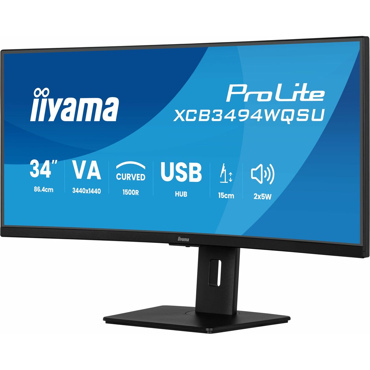 Monitor Iiyama XCB3494WQSU-B1 34" UltraWide Quad HD