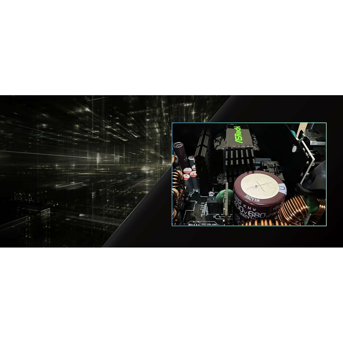 Fuente de Alimentación ASRock 90-UXS100-GFEABA 1000 W 80 Plus Gold