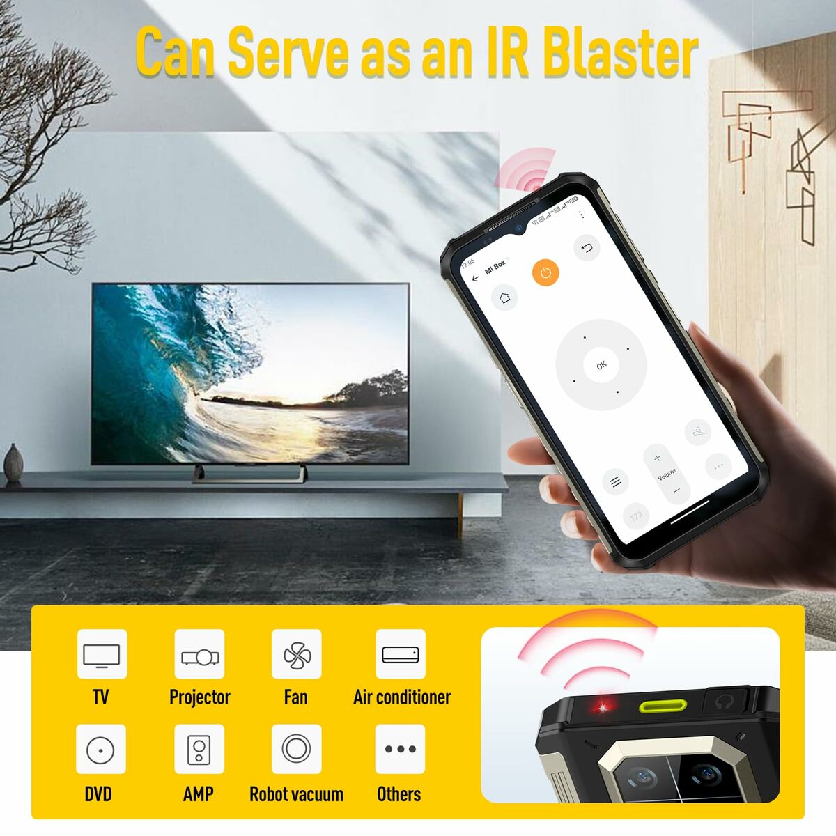 Smartphone Ulefone ARMOR X32 12 GB RAM 128 GB Negro