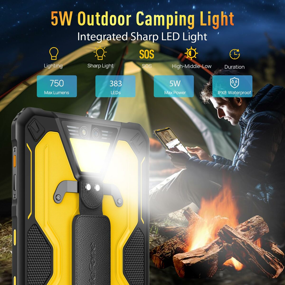 Smartphone Ulefone ARMOR X32 6 GB RAM 128 GB Naranja