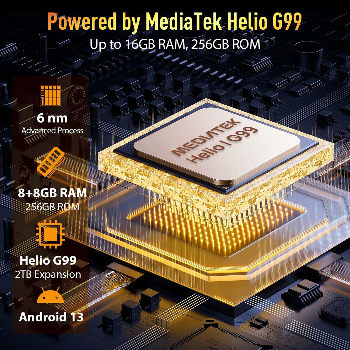 Smartphone Ulefone ARMOR X32 6 GB RAM 128 GB Naranja