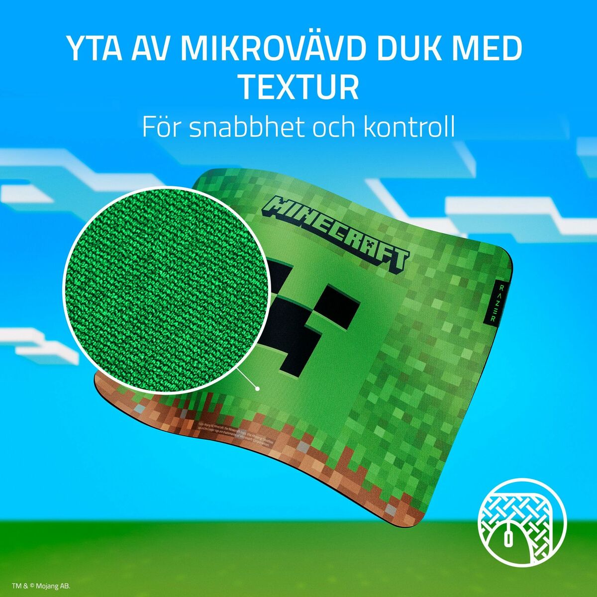 Alfombrilla de Ratón Razer RZ02-03333800-R3M1 Verde