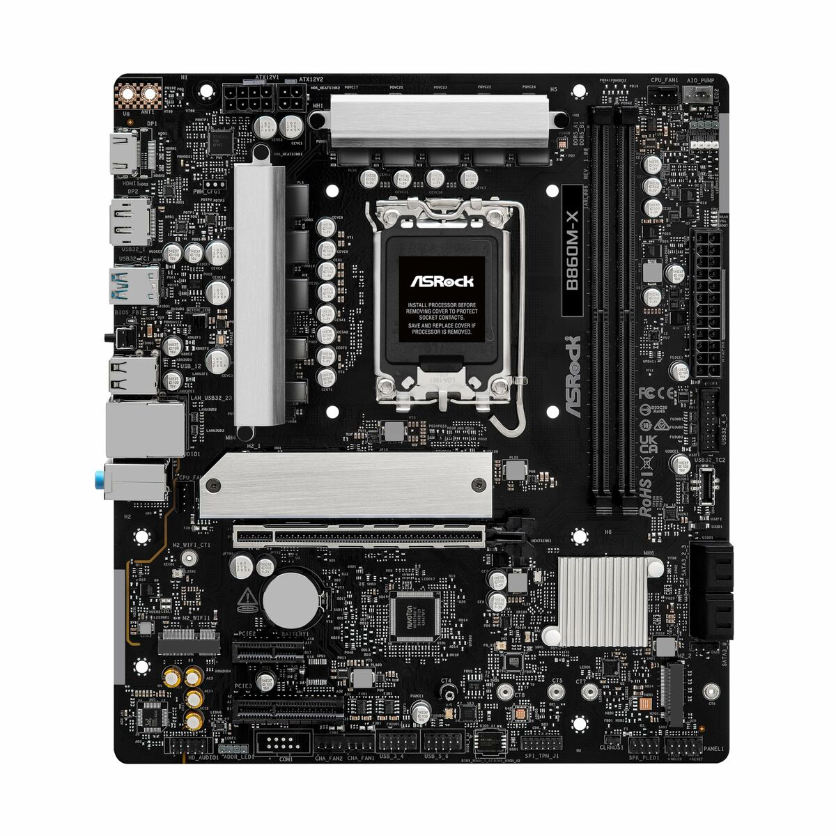 Placa Base ASRock B860M-X Intel B860