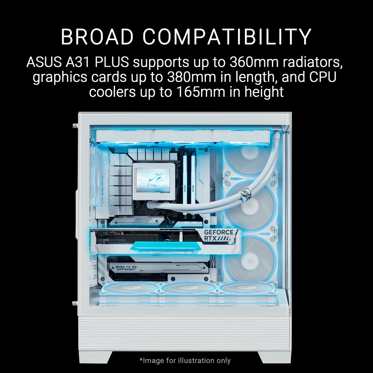 Caja Semitorre ATX Asus 90DC00R3-B19000 Blanco