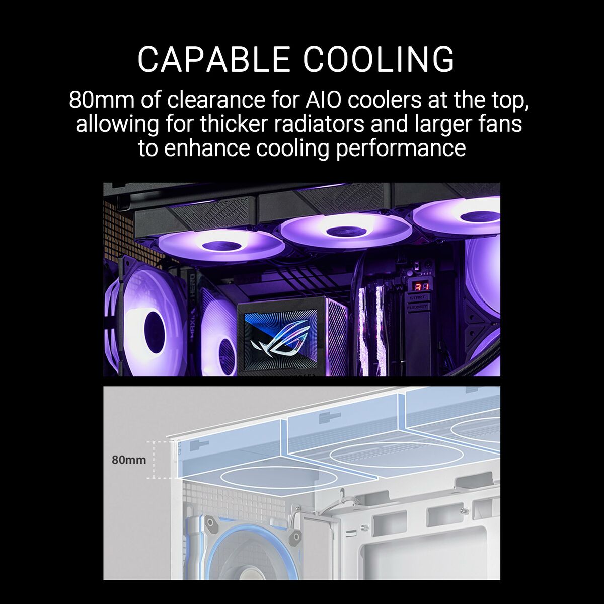 Caja Semitorre ATX Asus 90DC00R3-B19000 Blanco