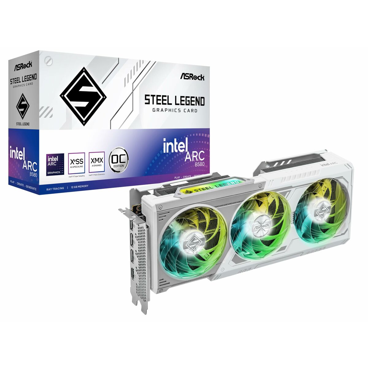 Tarjeta Gráfica ASRock B580 SL 12GO 12 GB GDDR6