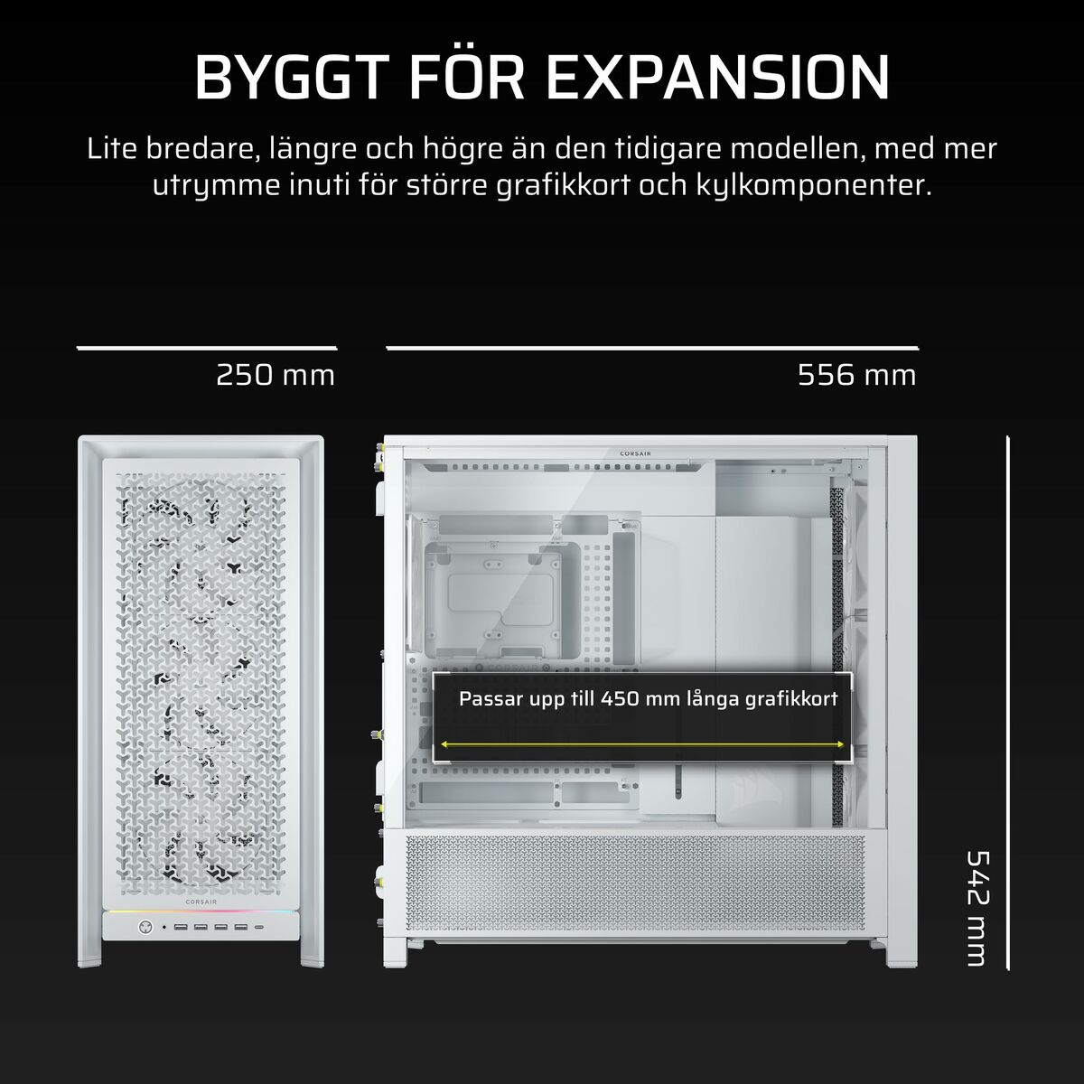 Caja Semitorre ATX Corsair CC-9011308-WW Blanco