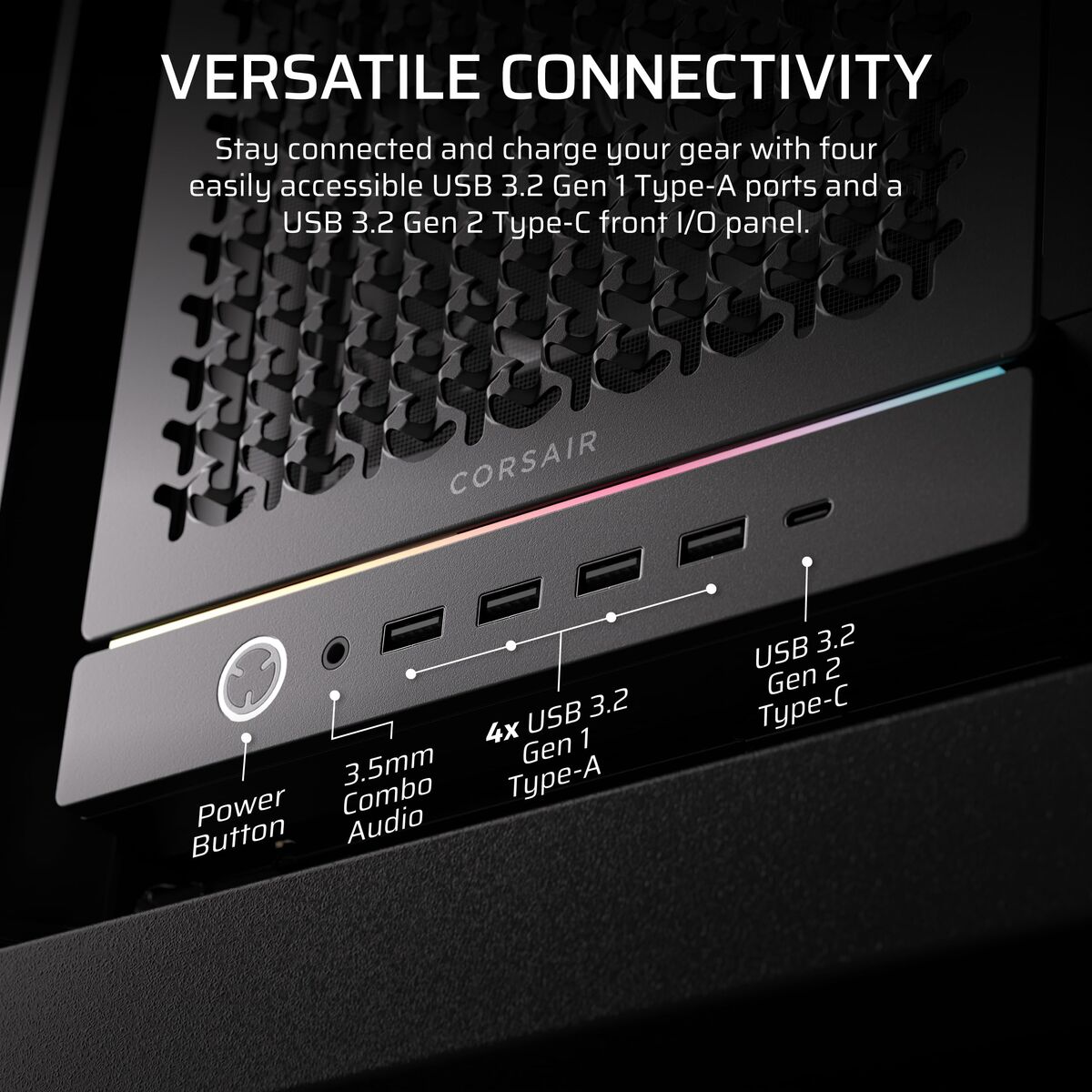 Caja Semitorre ATX Corsair CC-9011307-WW Negro