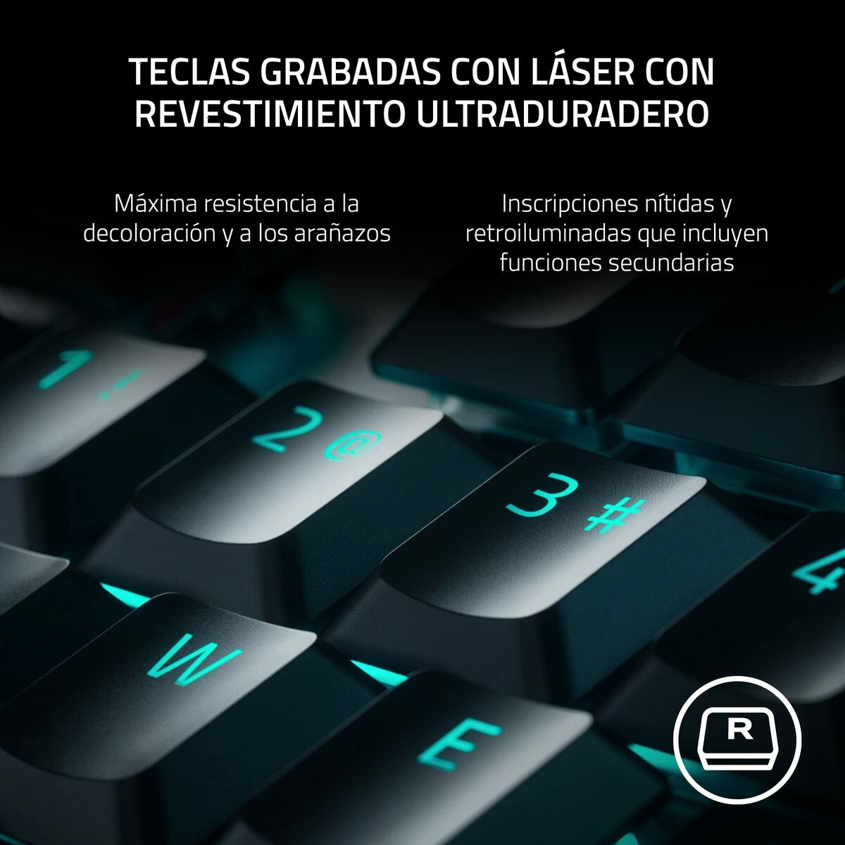 Teclado Inalámbrico Razer RZ03-04371100-R311 Negro Qwerty Español