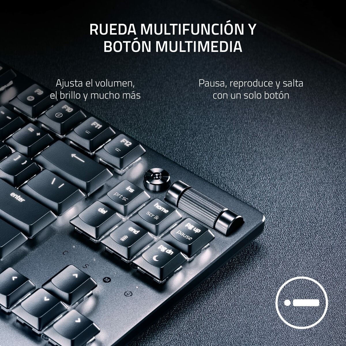 Teclado Inalámbrico Razer RZ03-04371100-R311 Negro Qwerty Español