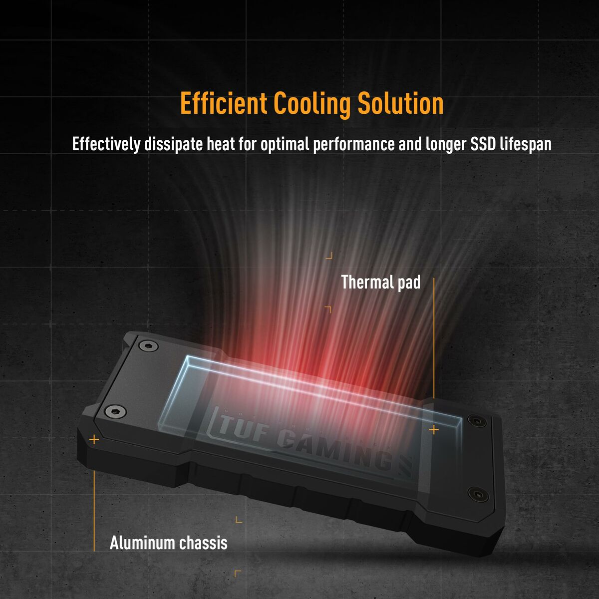 Disco Duro Externo Asus Gaming A2 Negro