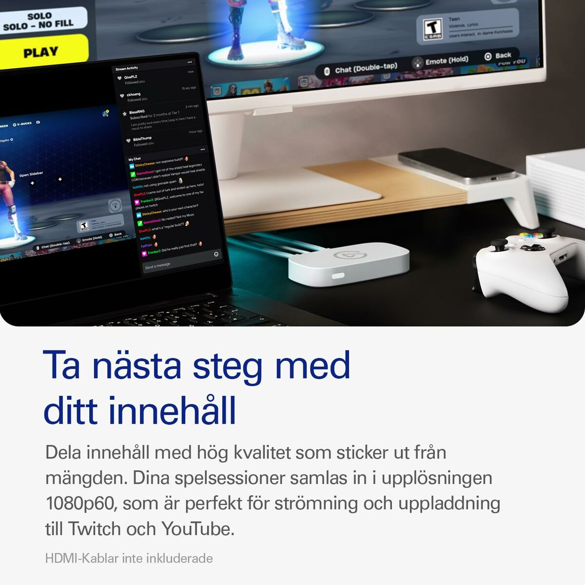 Capturadora Video Gaming Elgato 10GBI9901