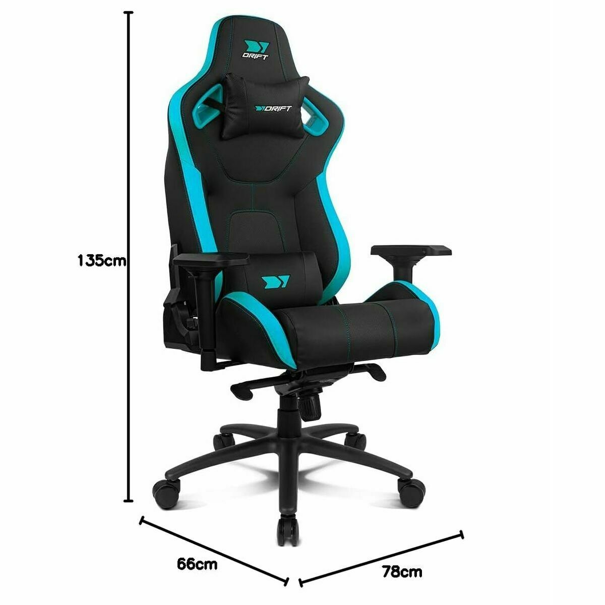 Silla Gaming DRIFT DR600BL Negro