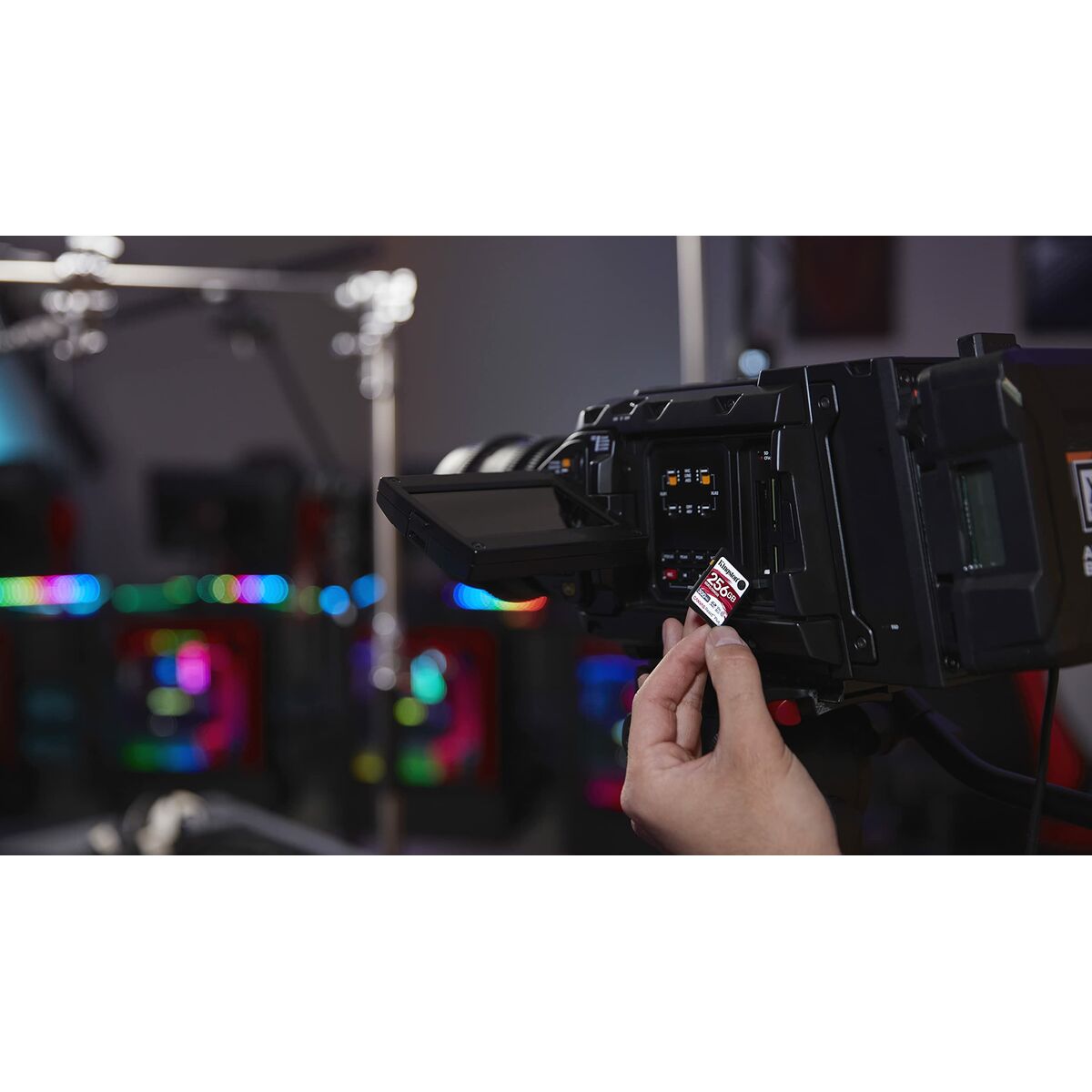 Tarjeta de Memoria Micro SD con Adaptador Kingston SDR2/128GB 128 GB SDXC UHS-II 8K Ultra HD