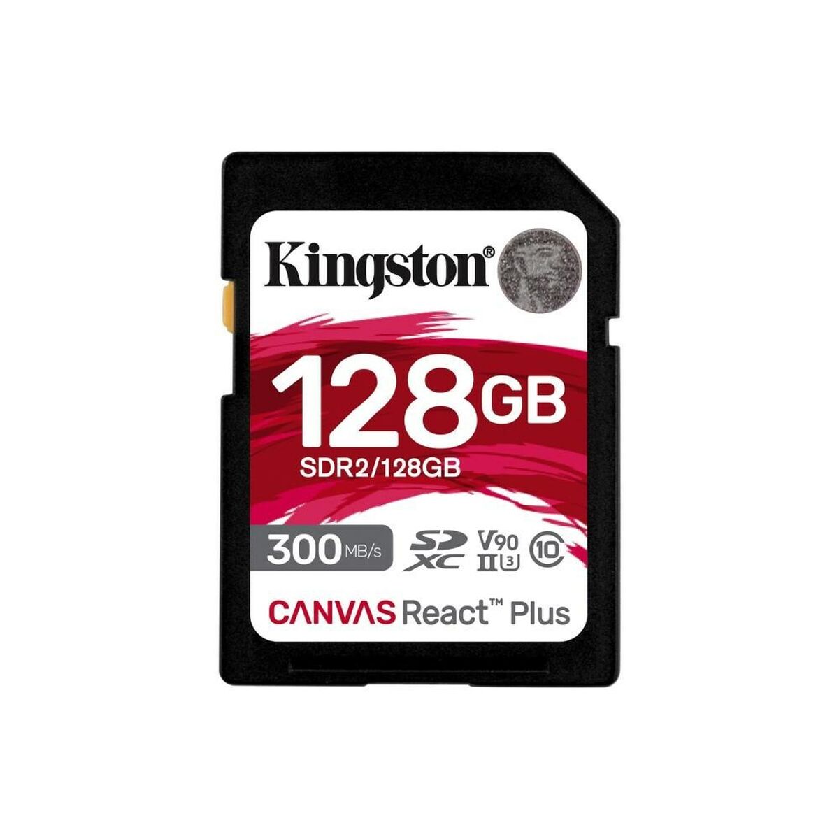 Tarjeta de Memoria Micro SD con Adaptador Kingston SDR2/128GB 128 GB SDXC UHS-II 8K Ultra HD