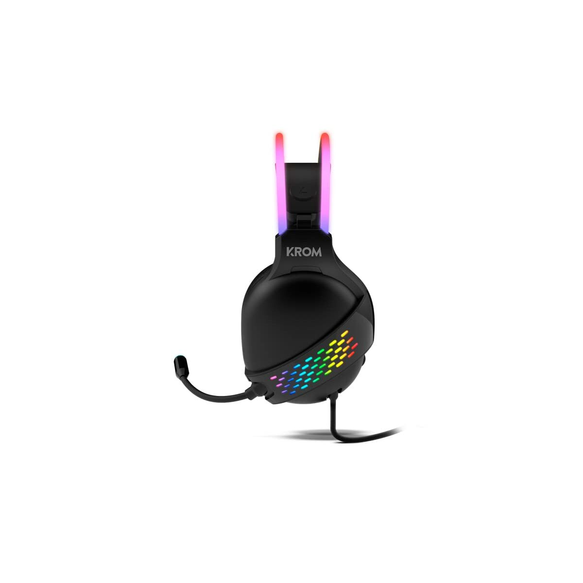 Auriculares con Micrófono Krom Klaim Negro