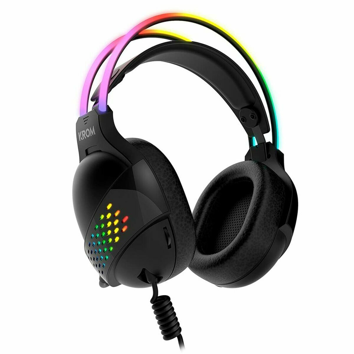 Auriculares con Micrófono Krom Klaim Negro
