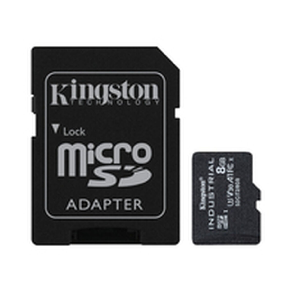 Tarjeta de Memoria Micro SD con Adaptador Kingston Industrial