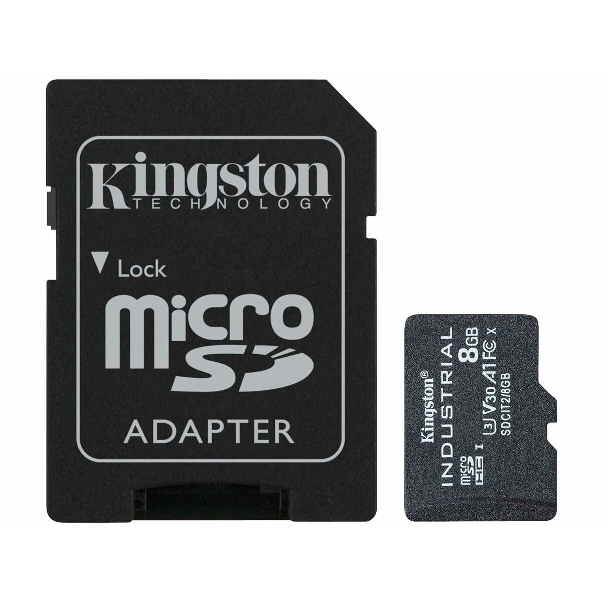 Tarjeta de Memoria Micro SD con Adaptador Kingston Industrial