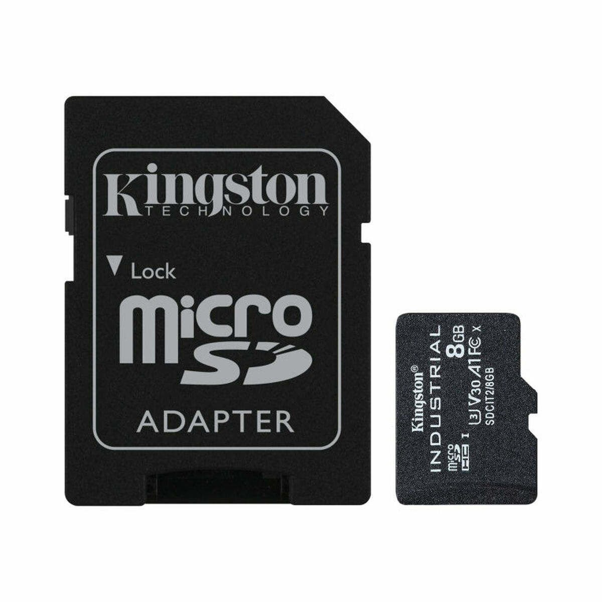 Tarjeta de Memoria Micro SD con Adaptador Kingston Industrial