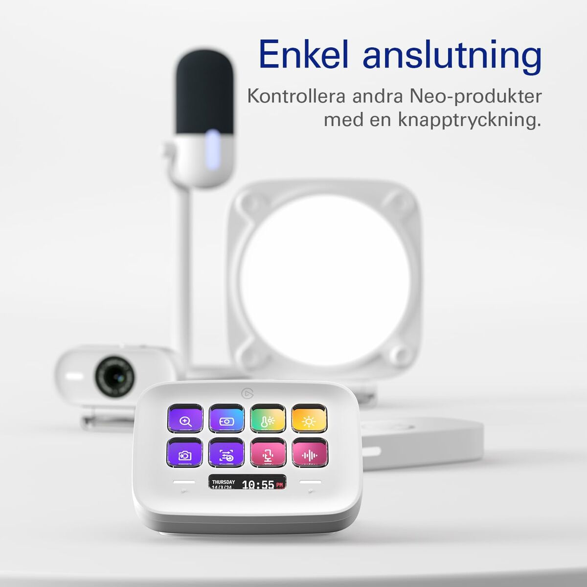 Teclado Elgato 10GBJ9901 Blanco