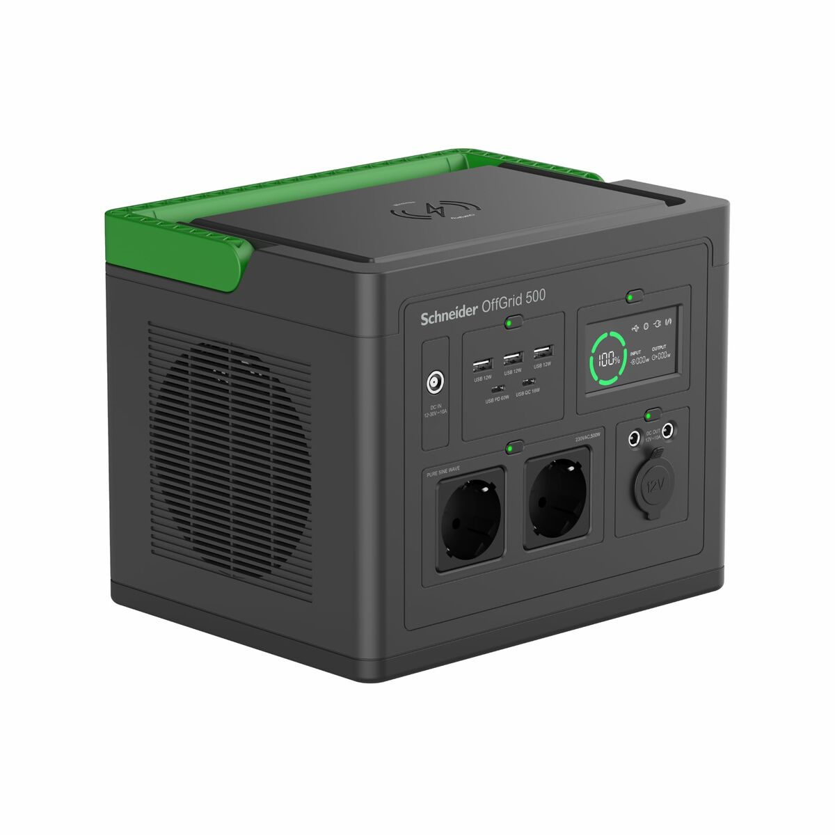 SAI Interactivo APC PPS500-GR Negro Verde 500 W