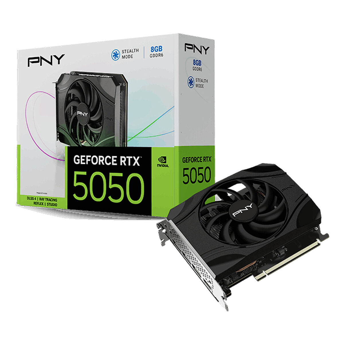 Tarjeta Gráfica PNY VCG50508SFXPB1 GEFORCE RTX 5050 8 GB GDDR6