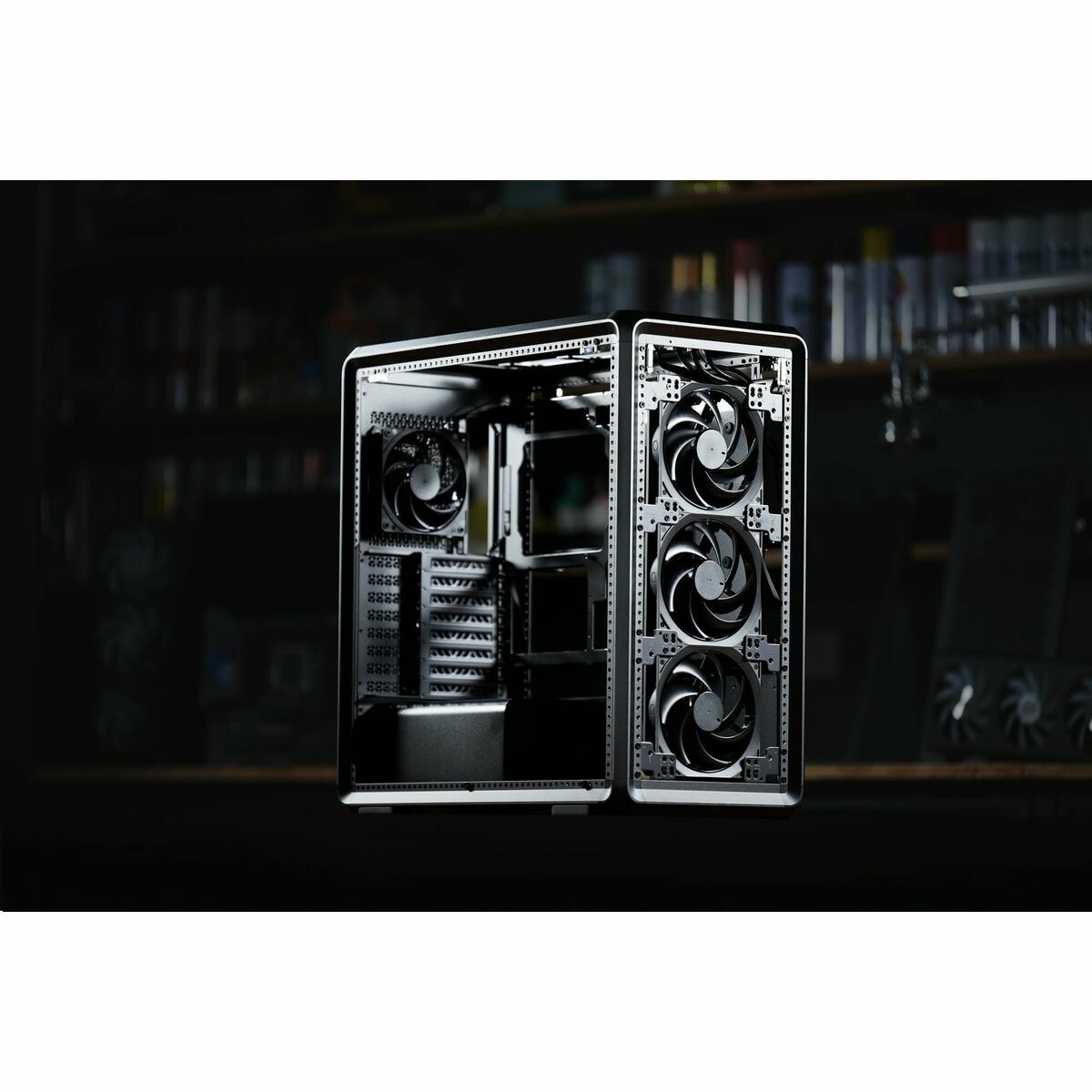 Caja Semitorre ATX Cooler Master MF600-KGNN-S00 Negro