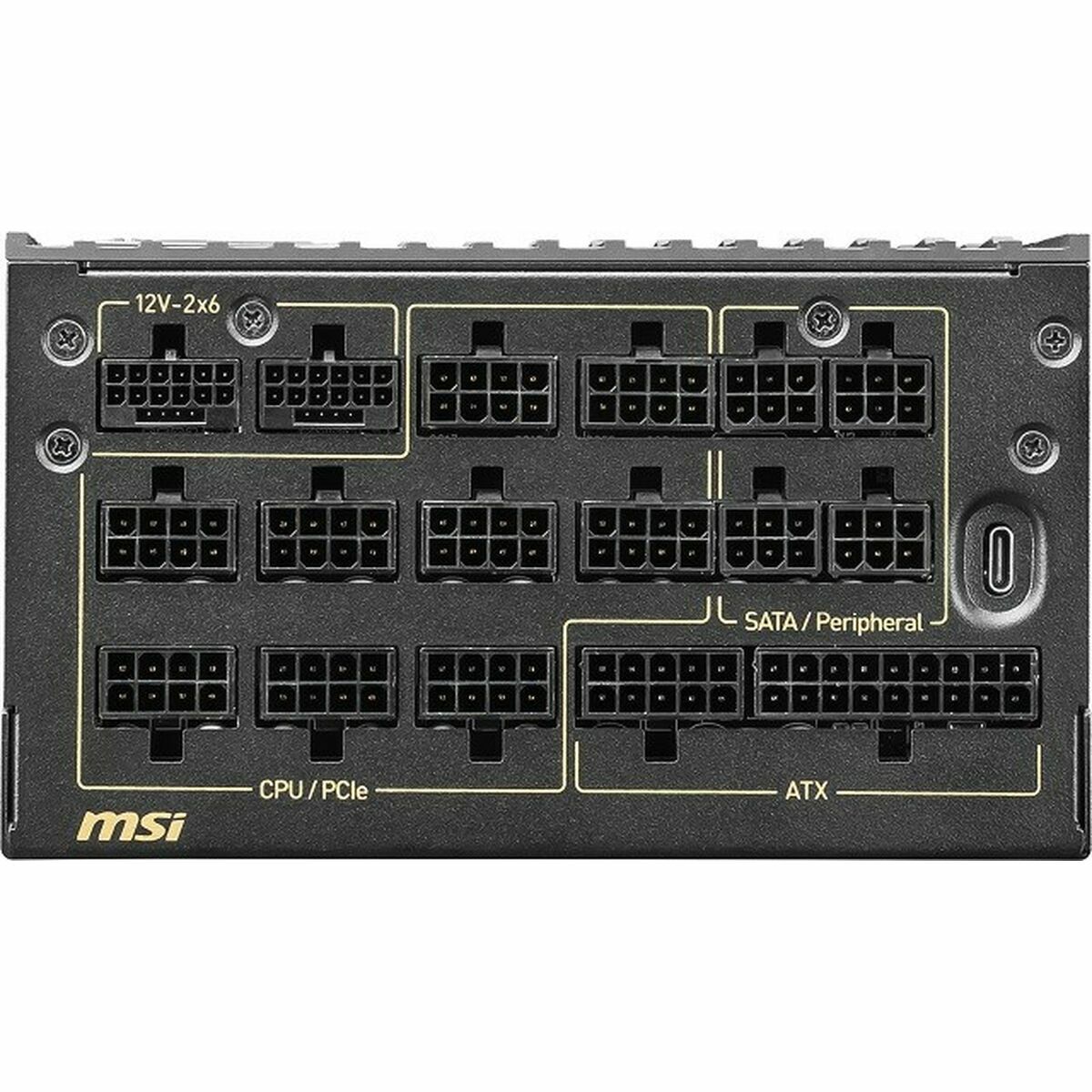 Fuente de Alimentación MSI 306-7ZPEX11-CE0 1600 W ATX 80 PLUS Titanium