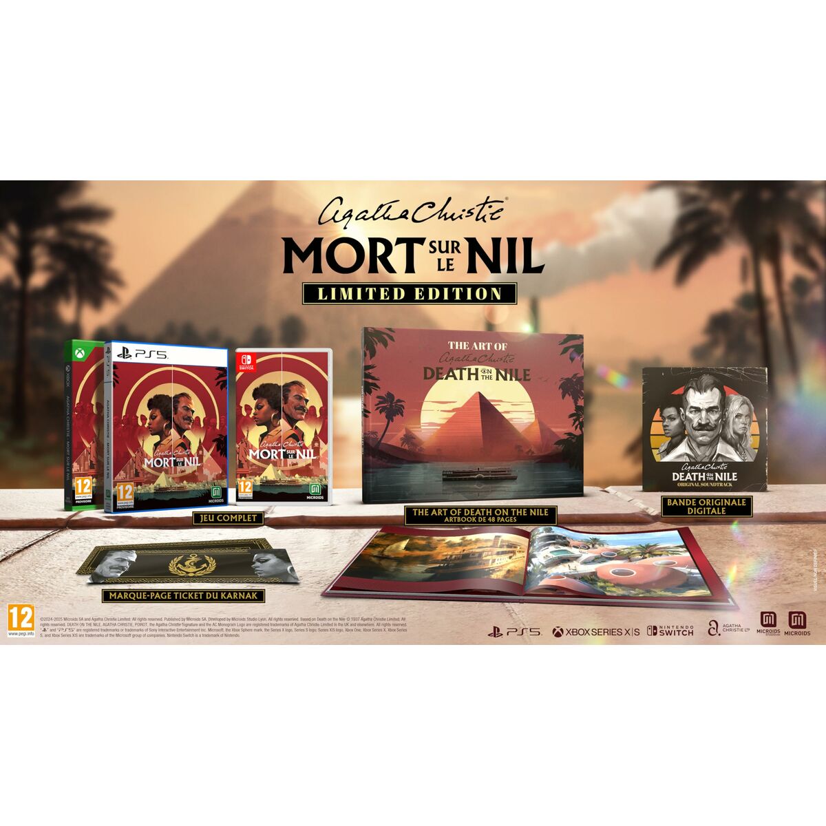 Videojuego Xbox Series X Microids Agatha Christie - Mort sur le Nil