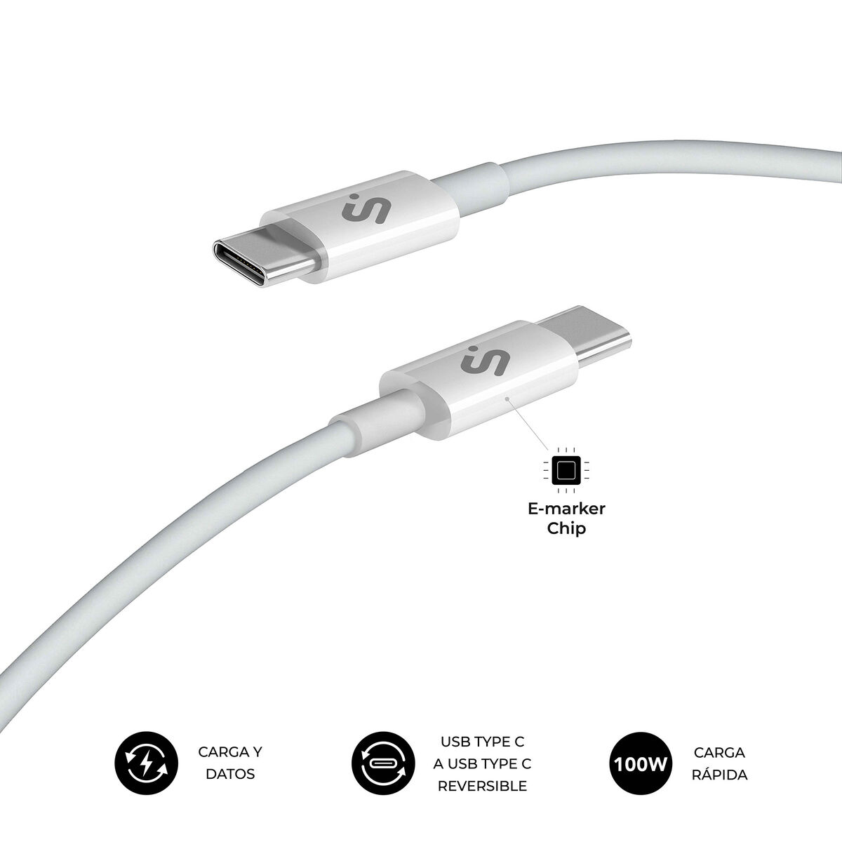 Cable HDMI Subblim SUBCAB-C10011 Blanco 2 m