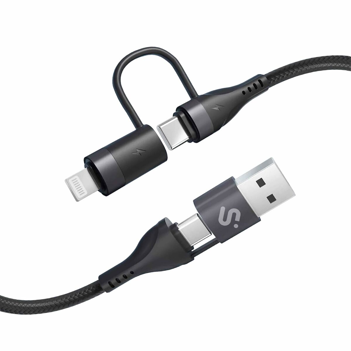 Cable HDMI Subblim SUBCAB-4IN101 Negro 1,2 m