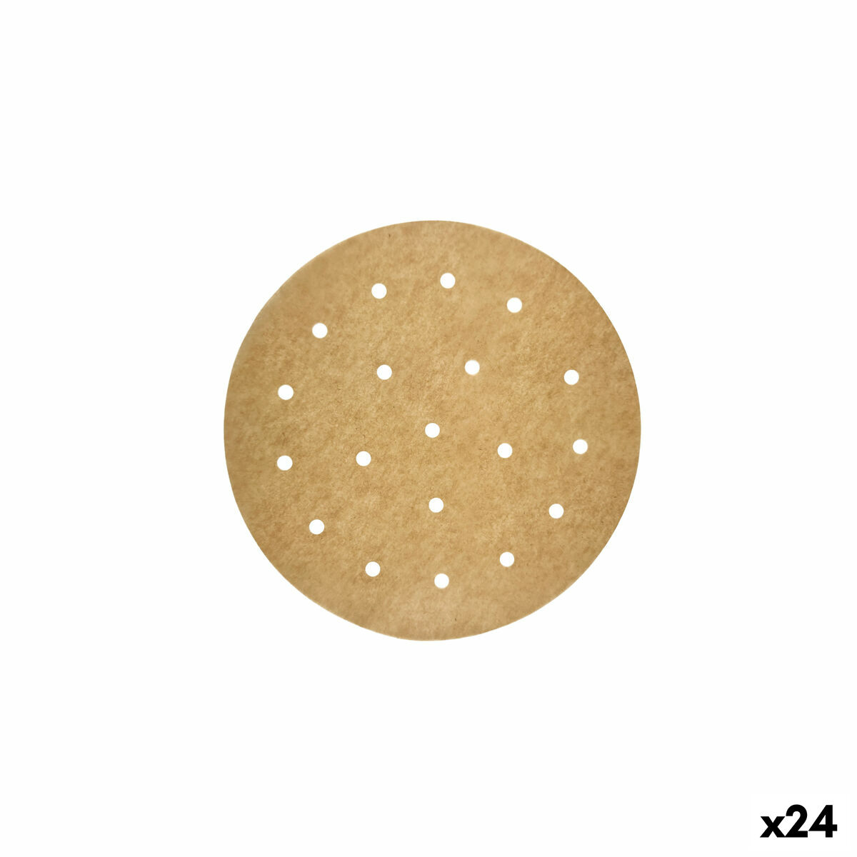 Papel para freidora de aire Inde 20 cm (24 Unidades)