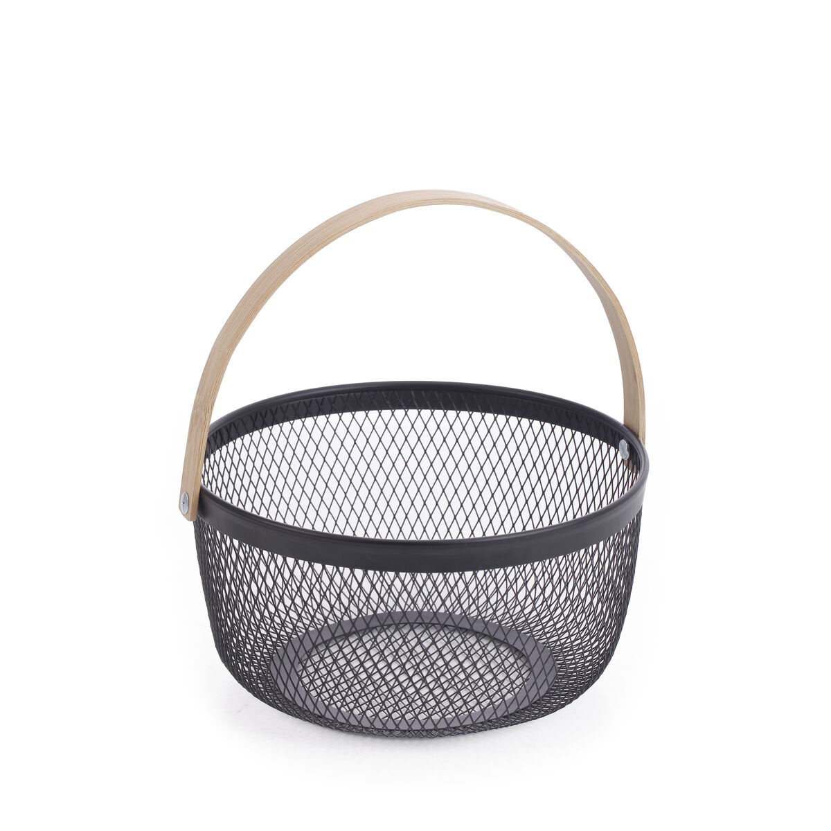 Cesta Confortime Metal Bambú (12 Unidades)