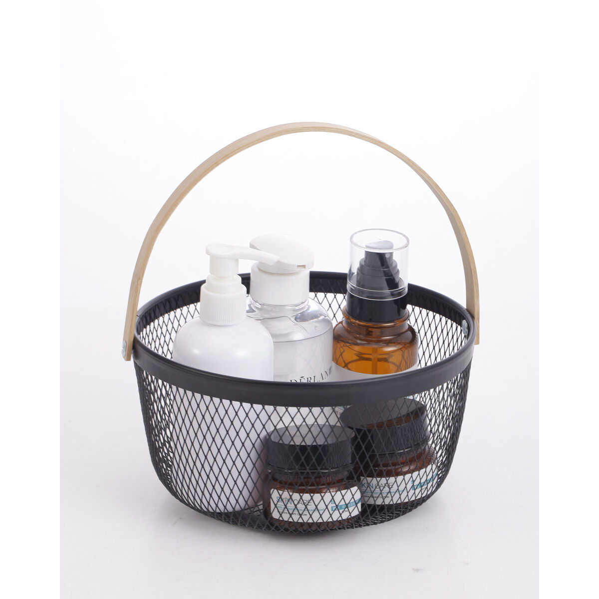 Cesta Confortime Metal Bambú (12 Unidades)