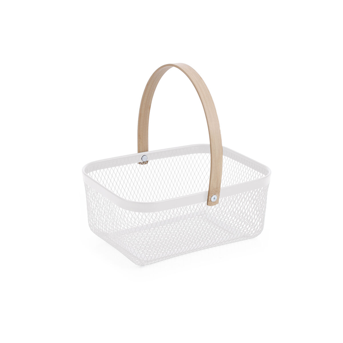 Cesta Confortime Metal Bambú (12 Unidades)