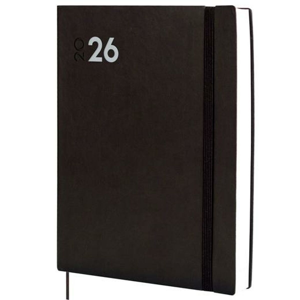 Agenda Finocam DYNAMIC MARA Negro 21 x 27 cm A4 2026