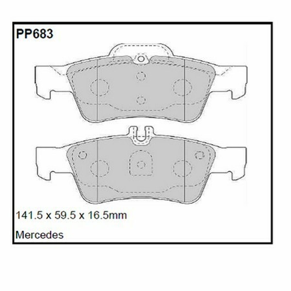 Pastillas de freno Black Diamond BDPP683