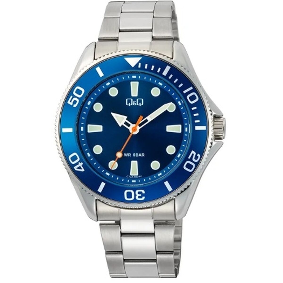 Reloj Hombre Q&Q GENT DIVER BLUE (Ø 41 mm)