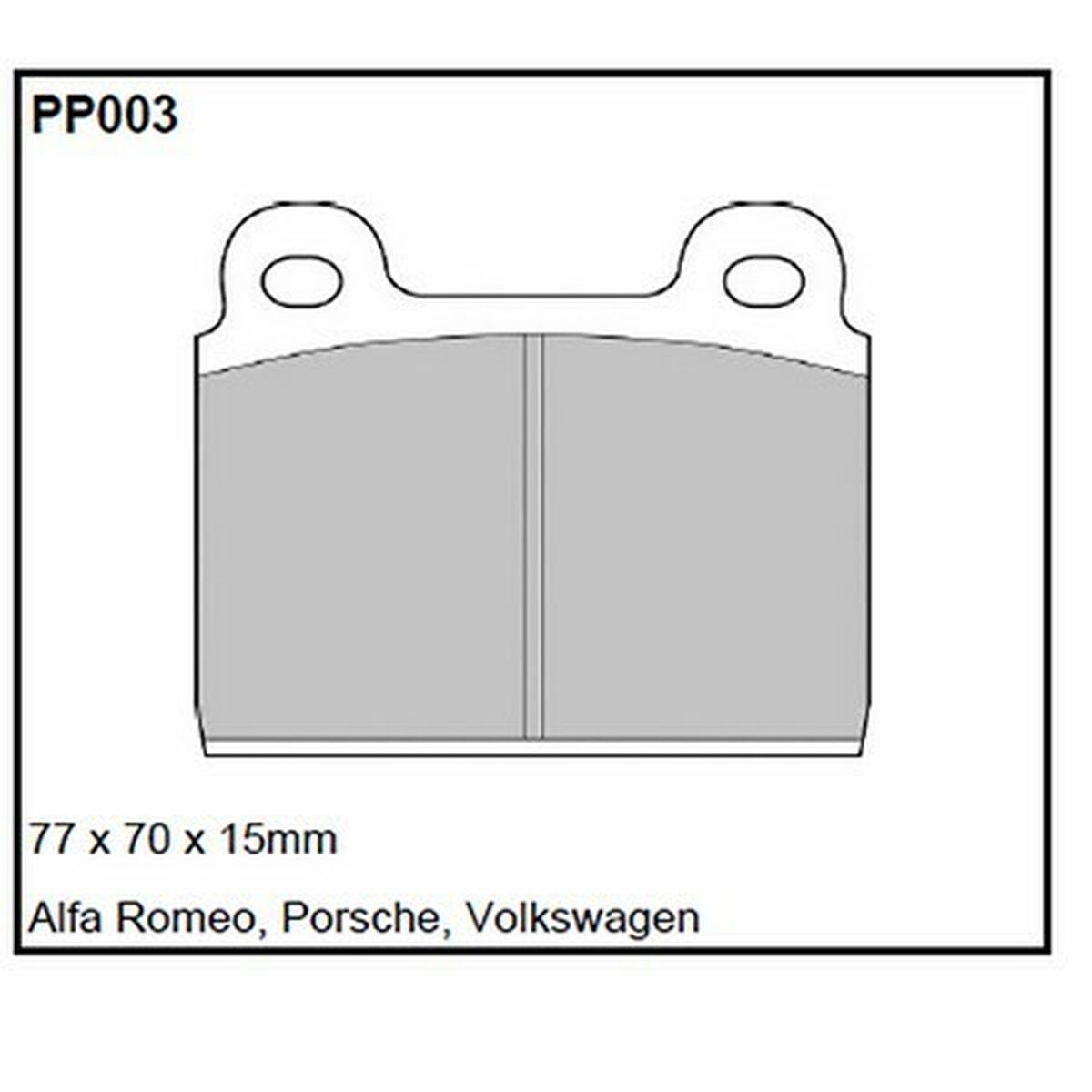 Pastillas de freno Black Diamond BDPP003