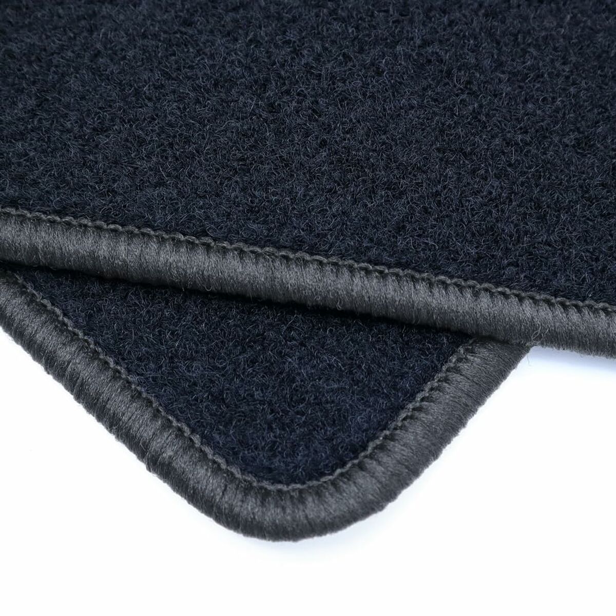 Set de Alfombrillas para Coche OCC Motorsport OCCPG0008GD Negro Gris oscuro Peugeot 208 Terciopelo 5 Piezas