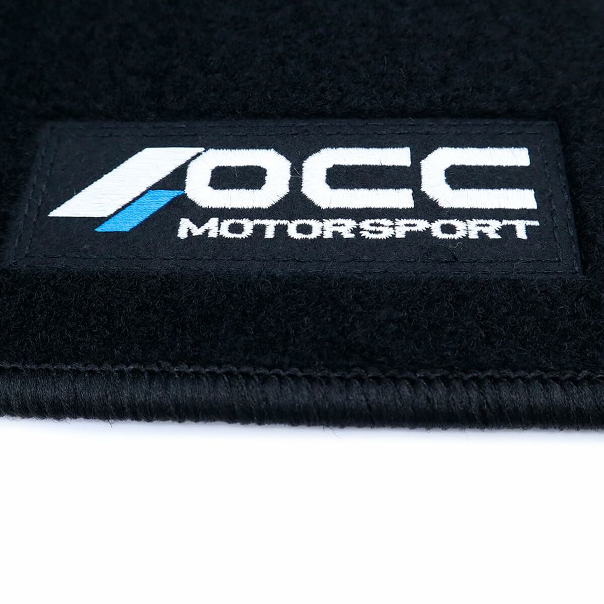 Set de Alfombrillas para Coche OCC Motorsport OCCPS0014LOG Negro Porsche 911 992 Terciopelo 5 Piezas