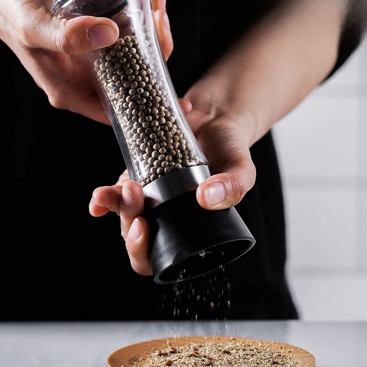 Molinillo de Pimienta Privilege Vidrio (24 Unidades)